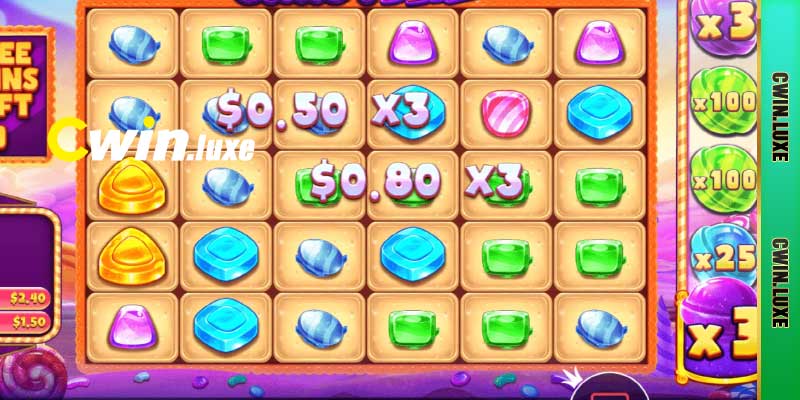 Nổ Hũ Tiệc Kẹo Ngọt TP - Cùng Cwin Chinh Phục Jackpot X5000 3 Biểu tượng game nổi bật